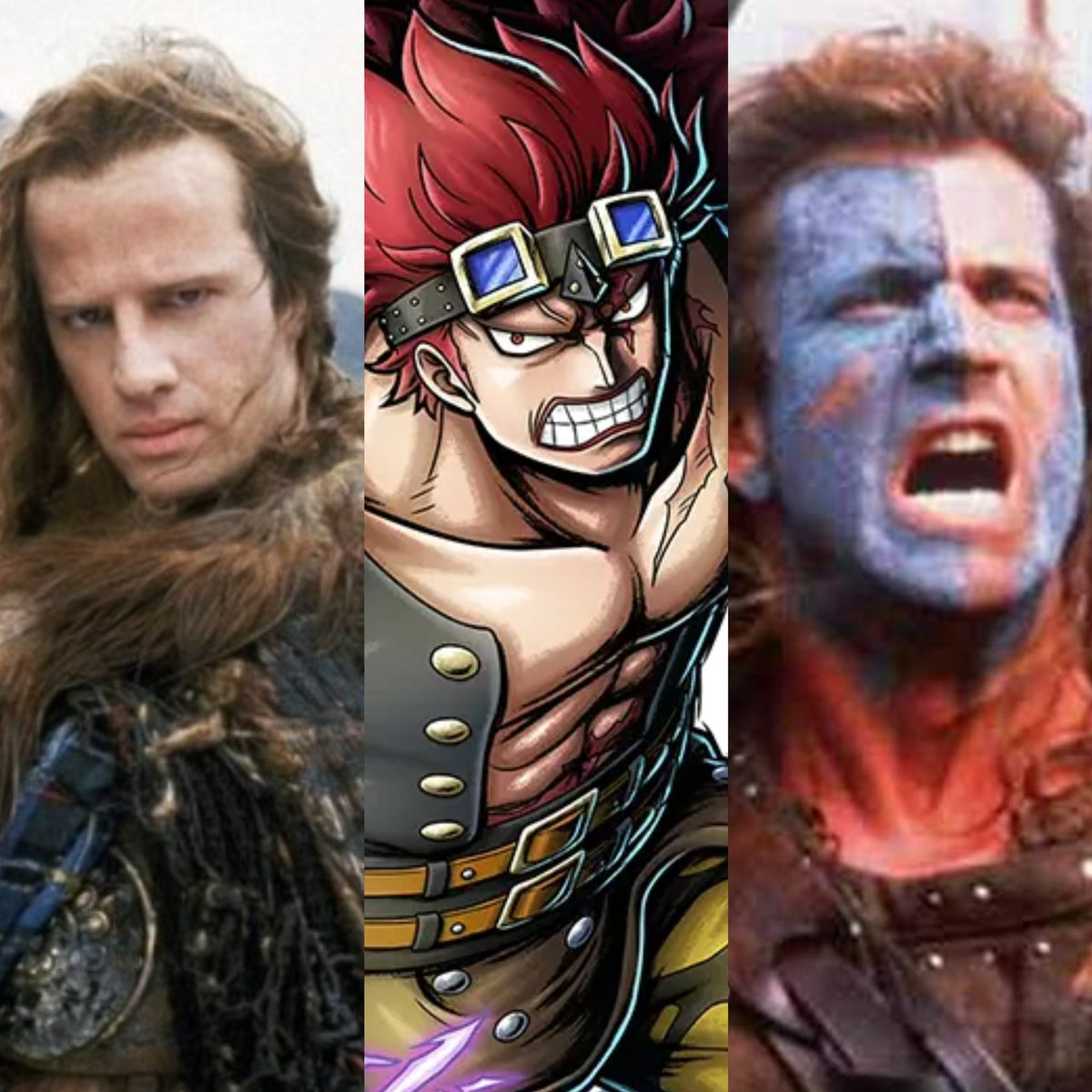 kid_ishi's tweet photo. Eustass Kid, O Highlander de One Piece: Mitologia, Rock e o Destino 

Existe um padrão oculto em Eustass Kid que muita gente ignorou.
Números, símbolos, quedas… e retornos.

Da mitologia celta a Highlander, passando por Braveheart e até o punk rock. Segue o fio 🧵 https://t.co/VSyQktEZLN