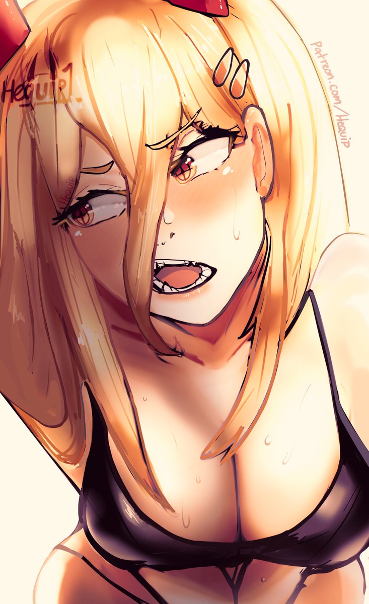 Hequip1's tweet image. 🩸 don’t get greedy, human. 
this is all you’re allowed to see… for now 🔒 
#chainsawman #power