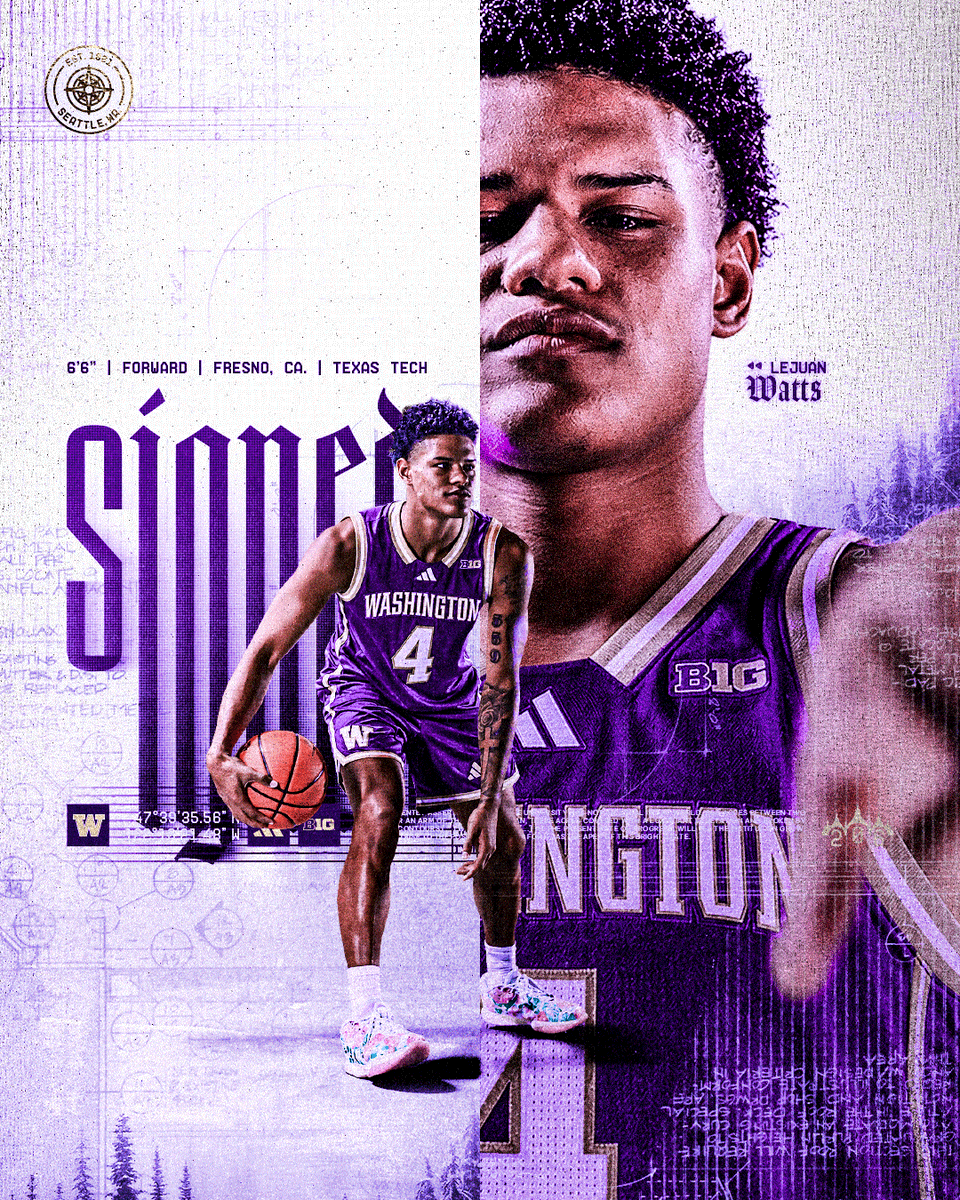 Washington Men's Basketball tweet media