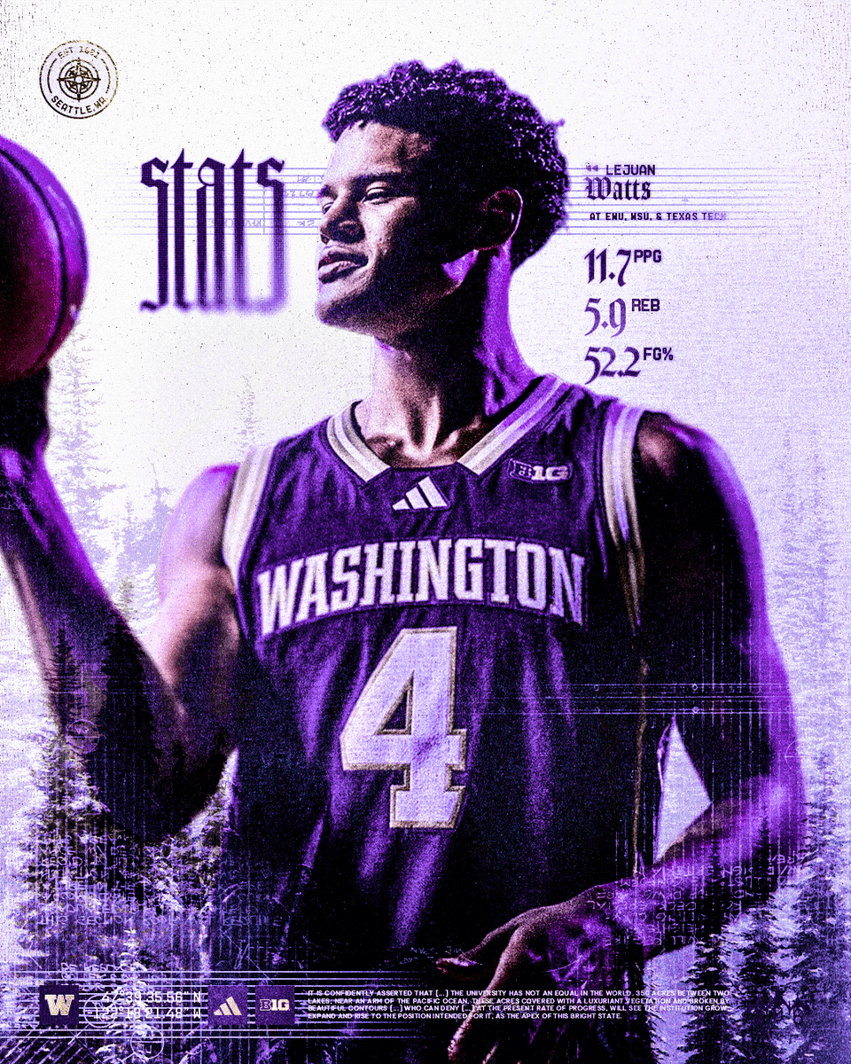 Washington Men's Basketball tweet media
