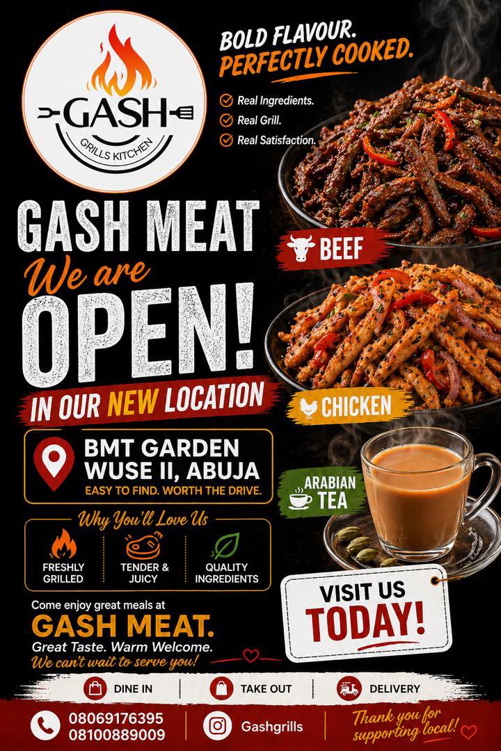 Mr_Emmcap__'s tweet photo. Abuja guys, your well known favorite joint GASH GRILL KITCHEN is back, BREAKFAST is now available on the menu. Below is the updated menu and their new location. Kindly retweet for others to see please. Thank you https://t.co/17xOpsmBn6