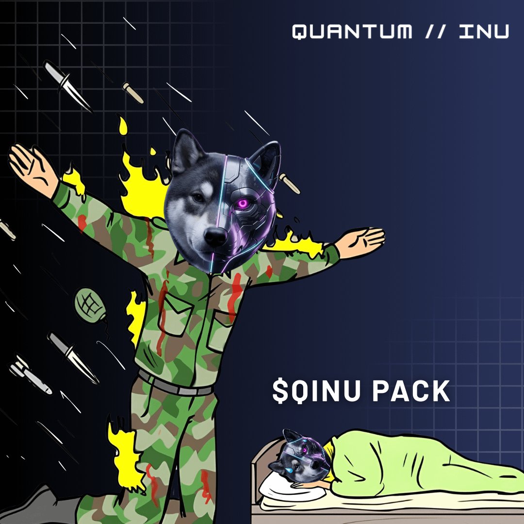 Lunexcryptt001's tweet photo. “Quantum-secure meme coin” sounds Too unreal right? 
But what if i told you this is what @quantuminu
Is building 
But the idea behind QINU is simple:
More activity → more burns
More burns → more scarcity
More scarcity → more attention
It’s a flywheel game. https://t.co/zzFHumnU78