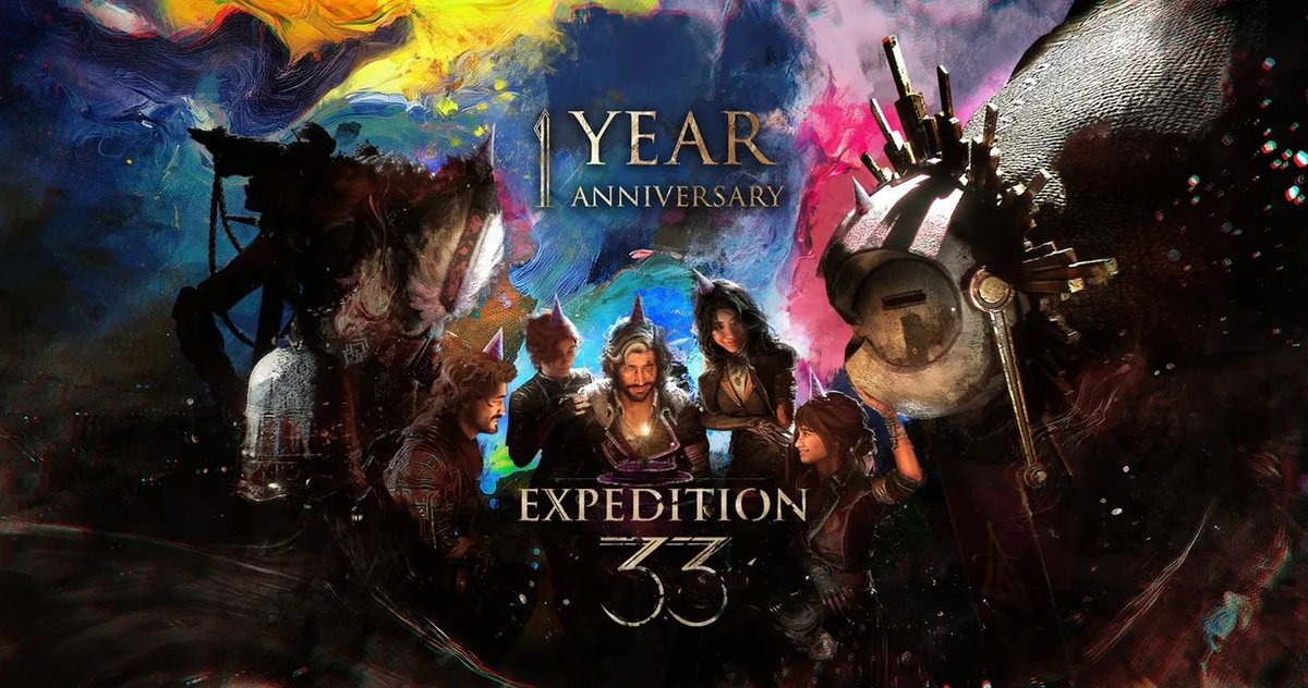 ElZyner's tweet photo. Recientemente el Clair Obscur: Expedition 33 cumplió un año de su salida en todo el mundo, siempre seguiré diciendo que fue bien merecido su GOTY el año pasado https://t.co/XjARHpk4vi
