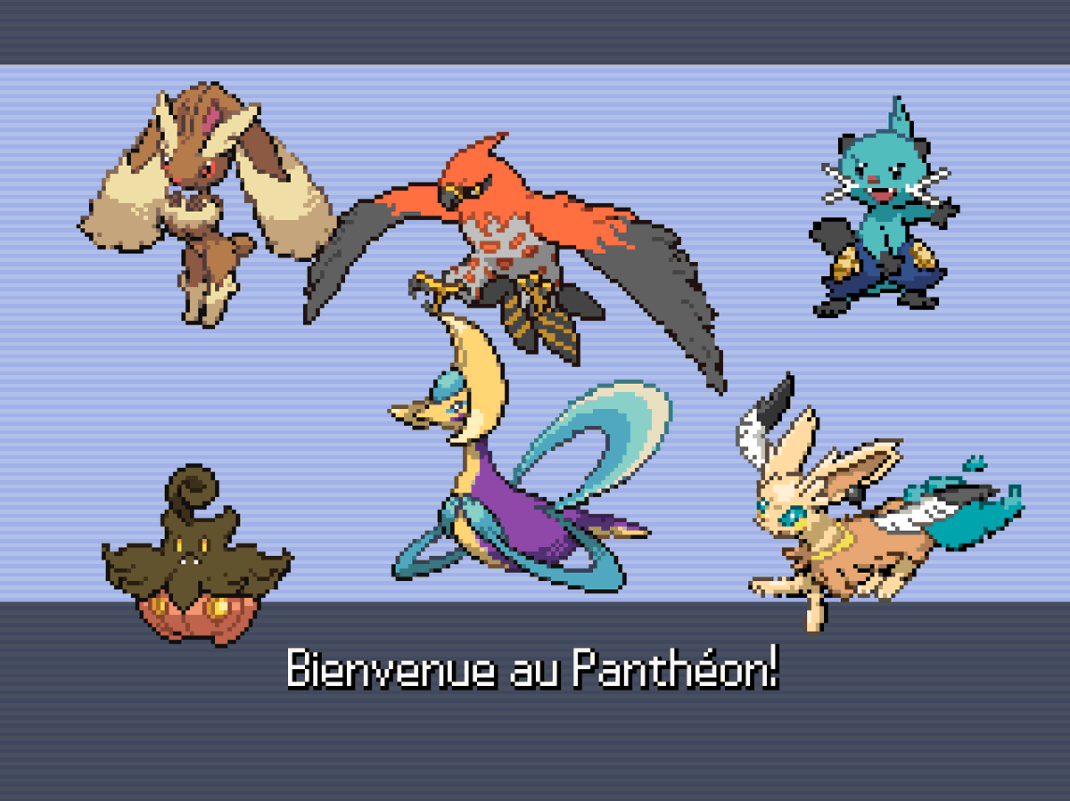 Red__Lix's tweet photo. I just finish #PokemonZ and wow fuck just... i love you so much @Eric_Lostie please continue to make game like this 

Im french and i wait the part 3 soooo much time i think about it all the Day and yeah as you ses my english is bad

Whatever yes the Last fight was hardcore lol https://t.co/dapsAIyH7d