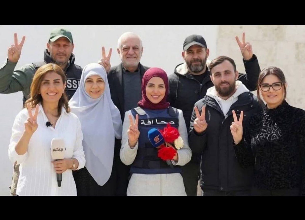 IRANinBULGARIA's tweet photo. Journalists are protected under international law and should never be targeted in war. Yet every Lebanese journalist seen in this photo was killed by Israel.
♦️Ali Shuaib
♦️Mohammad Sherri
♦️Fatima Fattouni
♦️Mohammad Fattouni
♦️Suzanne Khalil
♦️Hussein Hammoud
♦️Ghada Al-Dayekh
♦️Amal Khalil