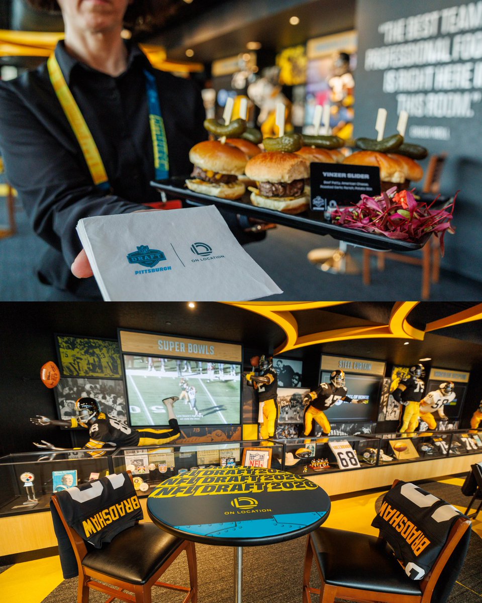 onlocationexp's tweet image. One thing we always are serving up #OnLocation is options 🔥 

Take a peak around our takeover at the #NFLDraft