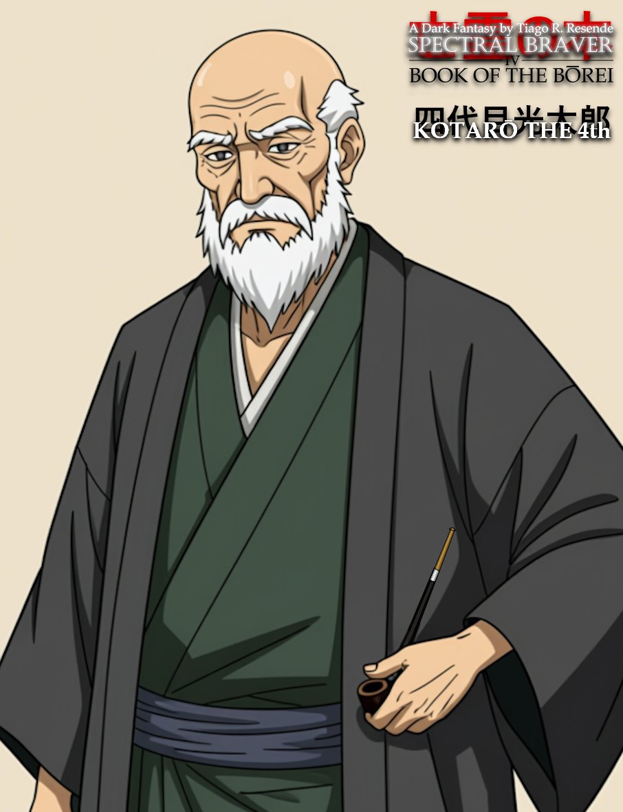 One path ends and another begins. Going blind, weary and despondent, the 4th Kage of the Fūma placed his hopes on a young Kazama Kotarō to keep things the way they were. But that wasn't to be. With war breaking all over Japan, the Wind Demon moniker became more true by the day.