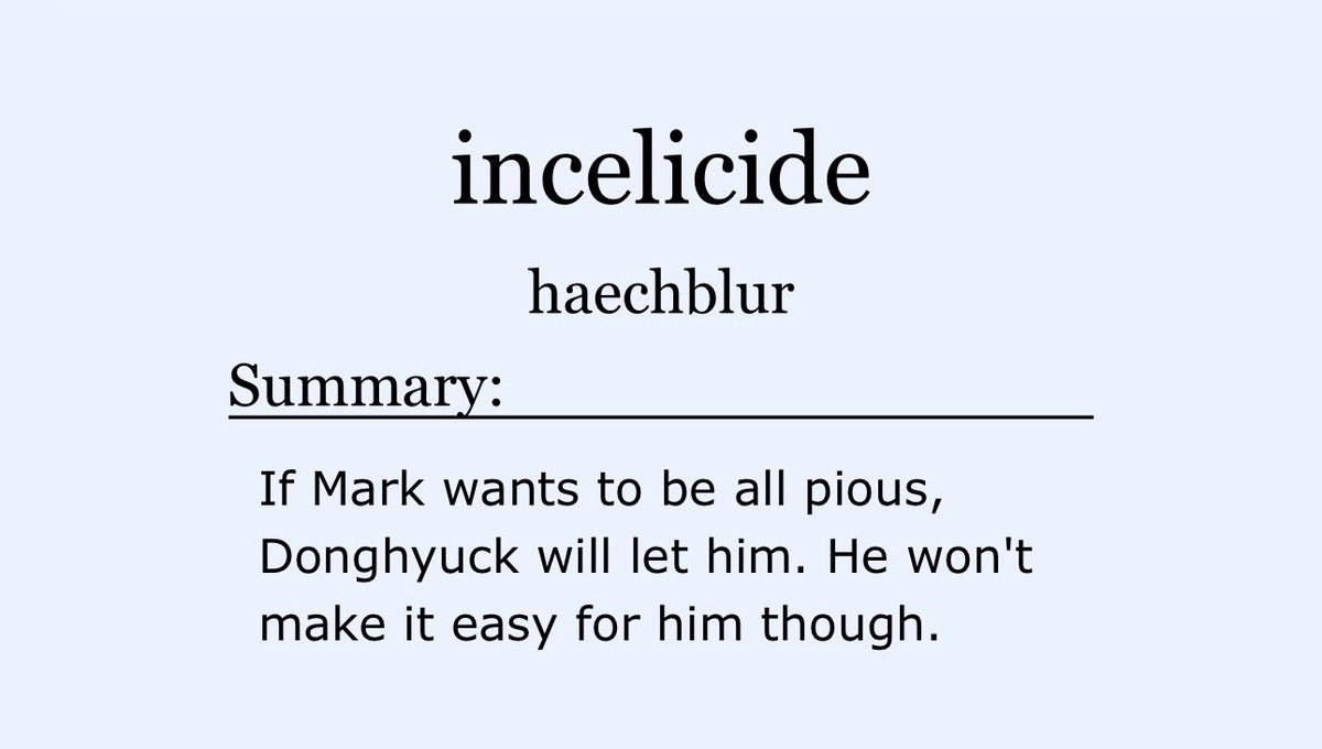 🏹 new fic ⬇︎ tweet media