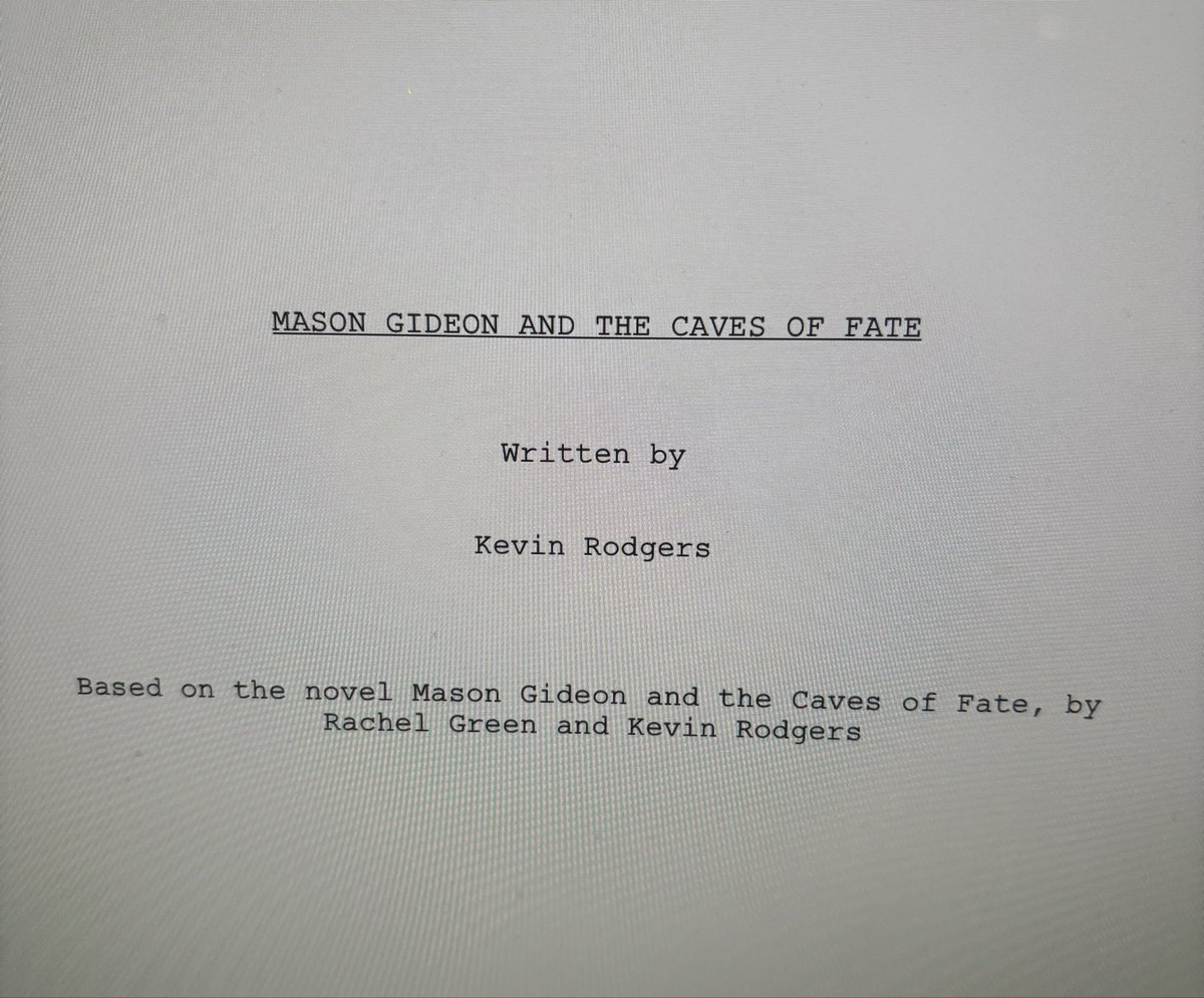 KLRodgers4's tweet image. Any #indieauthors ever write the screenplay adaptation for your own book? Any tips? I’m not saying that’s what I’m doing , but…

#writingcommunity 
#screenplay