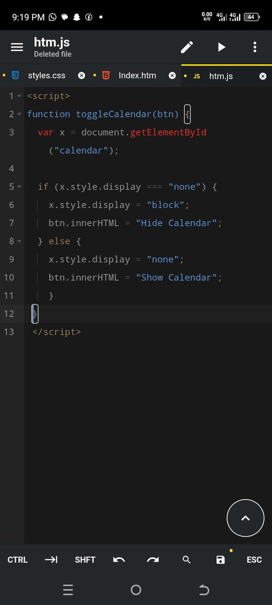 Godfirst46290's tweet image. 🚀 Day 17 of my front-end journey
Learned how to toggle elements using JavaScript (hide/show).
Understood the difference between inline styles and computed styles.
Building real interactivity now 💻🔥
#FrontendDev #WebDev #CodingJourney #JavaScript
