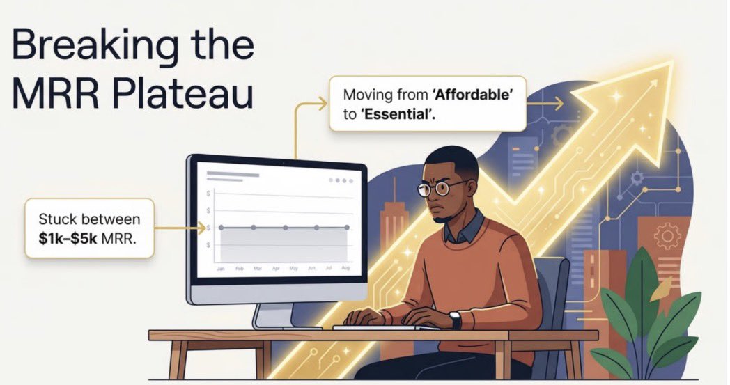 This Blueprint is for you if:
•You’re stuck at $1K–$5K MRR
•You get users, but not adoption

Get the MRR Blueprint - selar.com/k701522062

📬 Share with a B2B Founder