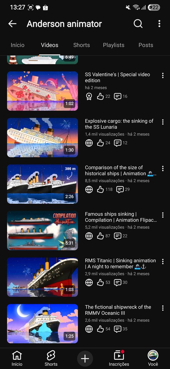 Anderson animator youtube tweet media