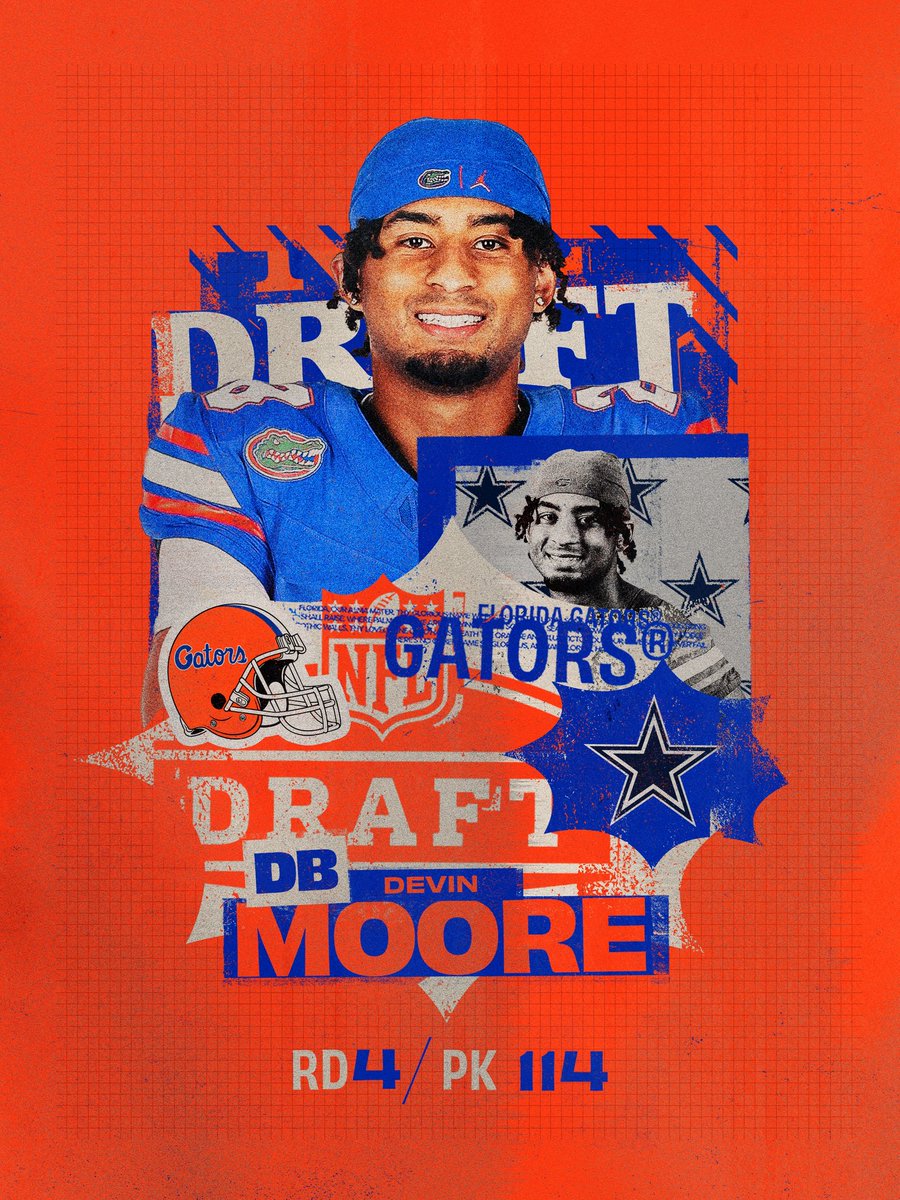 GatorsFB's tweet image. Devin to Dallas 🐊⭐️

@realdevinmoore3 ➡️ @dallascowboys 

#NFLDRAFT | #GoGators