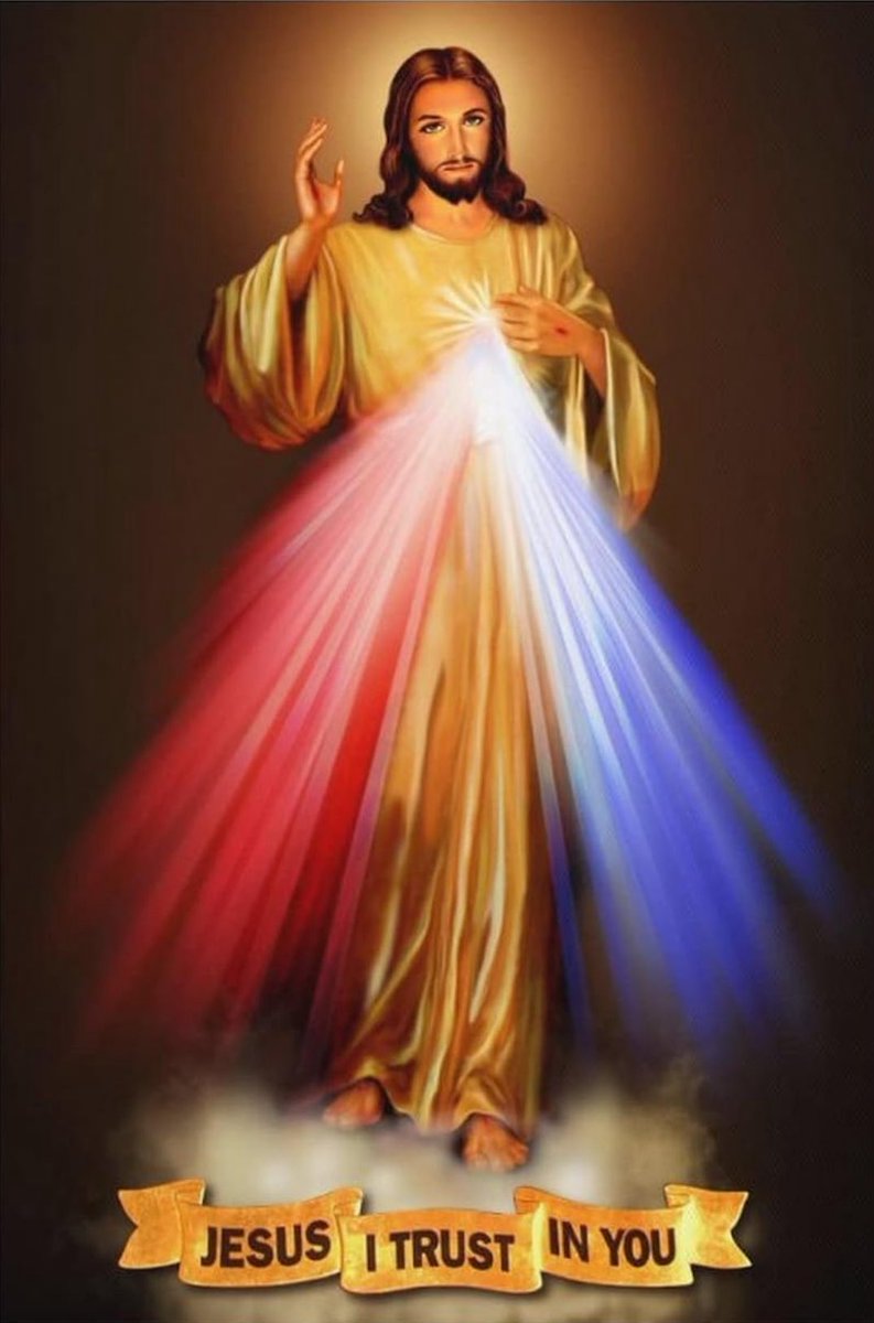 The Divine Mercy Chaplet: Jesus’ Gift of Infinite Mercy in 5 Minutes a Day 🙏💧
1.  Given directly by Jesus to St. Faustina Kowalska in 1935 as a powerful prayer for our time.
2.  Prayed on ordinary rosary beads — just 5 decades instead of 20 mysteries.
3.  Begins with the Sign