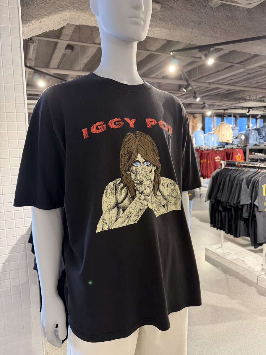 Dobio sam majicu
U tri boje bojenu
Stigla mi je iz amerike
Iz Njujorške države
A na njoj piše
Joj što volim Iggy pop
Na njoj piše
Iggy pop