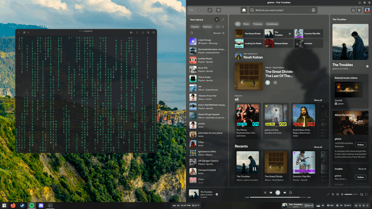bot_unixporn's tweet image. [GNOME] Windows ❌❌ Linux ✅✅
Link: redd.it/1svhfnm

#unixporn #linux #screenshot