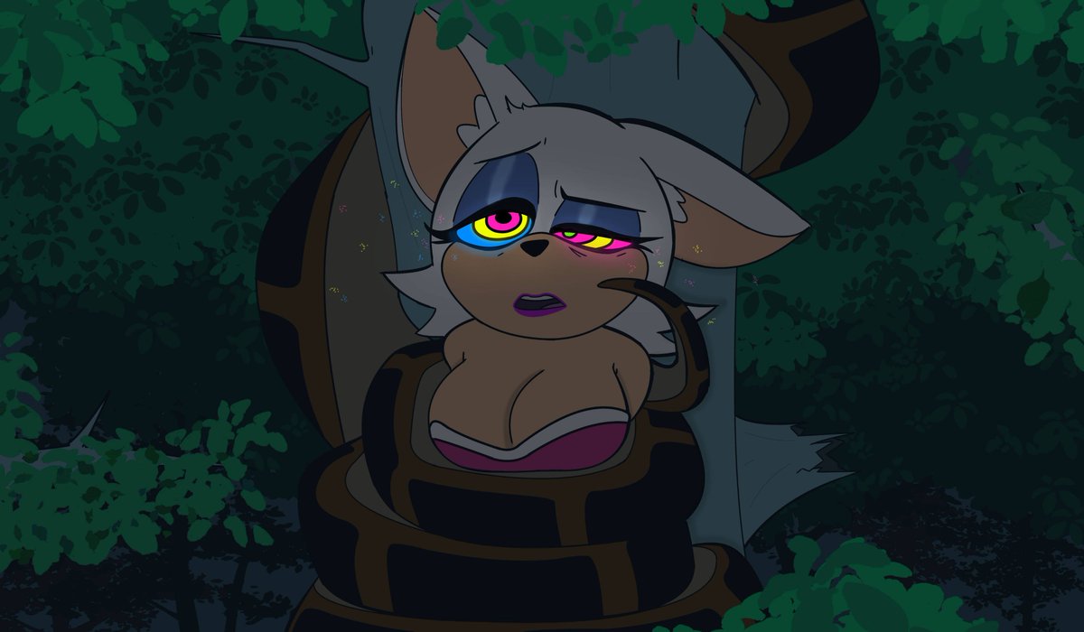 BoltFurAD's tweet photo. Rouge didn't understand why she was compelled to go into the jungle. But every night, she would return, body radiating with arousal, looking through the trees. For what? She could never quite remember. But she knew that it was the most wonderful feeling in the world.
🎨Colorrings https://t.co/5jQq3Tg3jf