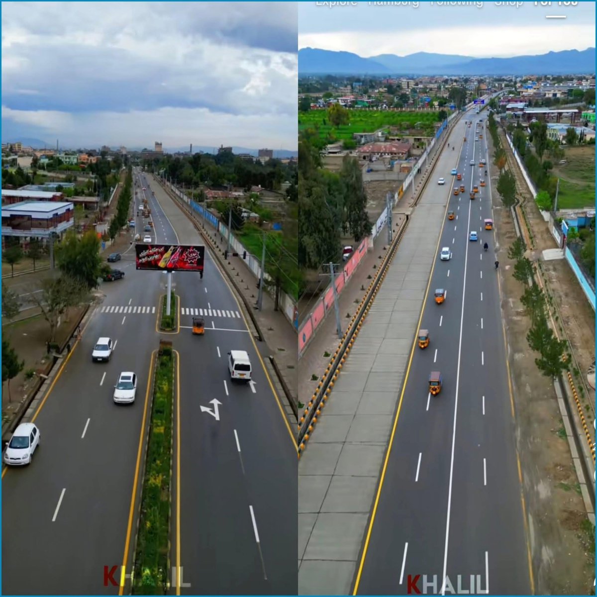 حتما فکر کردید اروپا یا امریکاست!
اما این‌جا کابل زیباست!
امارت تا قیامت!💟💟