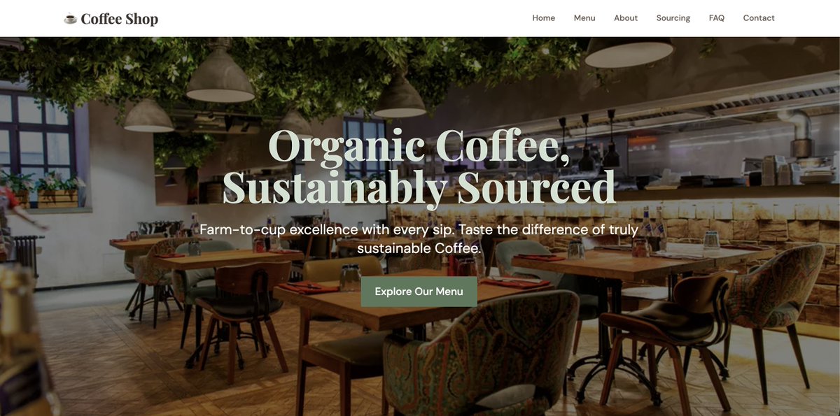 tawakalstudio_'s tweet image. Most café websites look like they were made in 2012.
Slow. Ugly on mobile. No personality.
I built one that changes that.
→ Fast load 
→ Works on every phone
→ Menu with filters 
→ No templates
Demo: ridacyber.github.io/coffee-shop
Own a café? DMs open. ☕

 #RestaurantMarketing