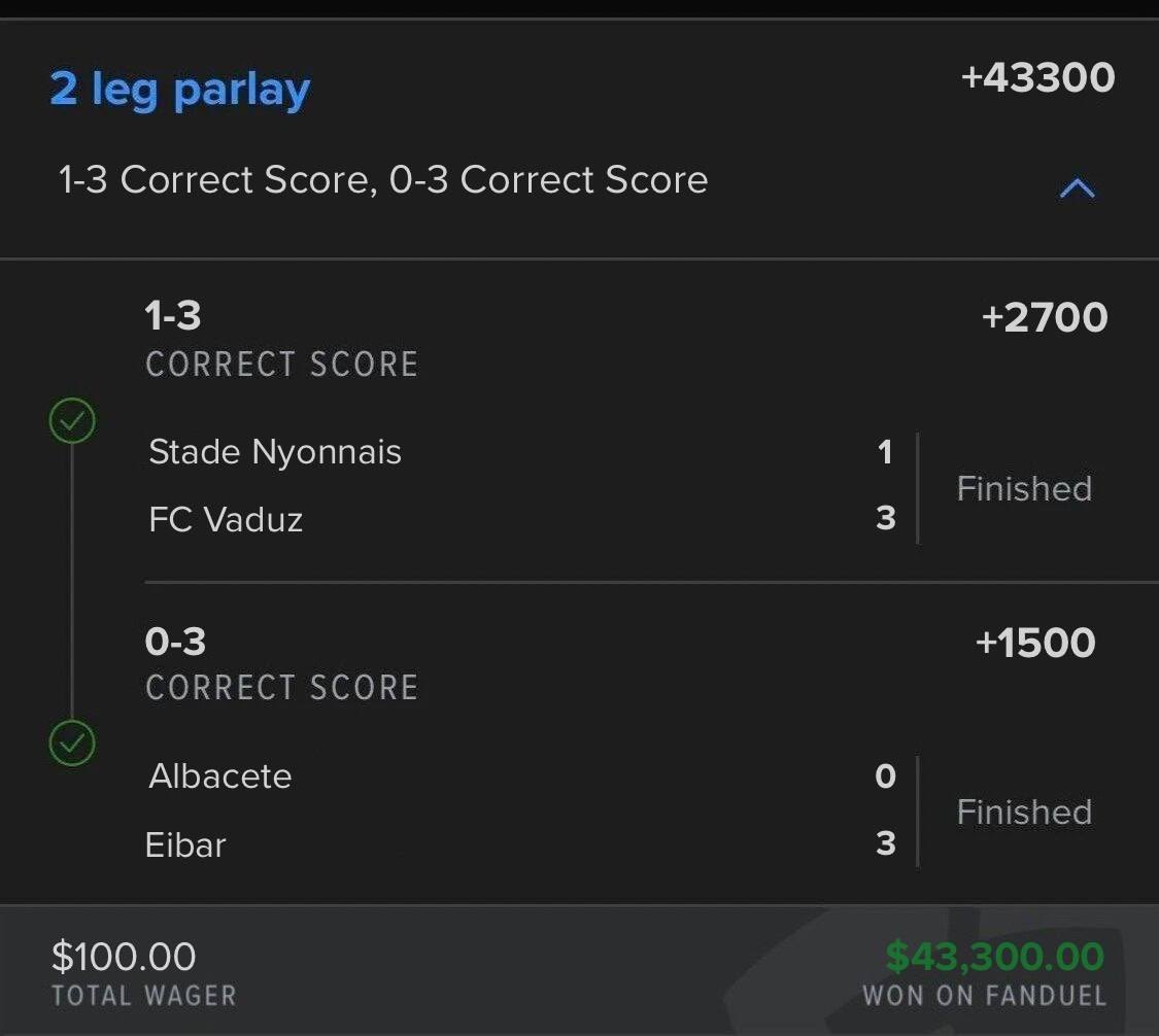 Queen of parlays tweet media