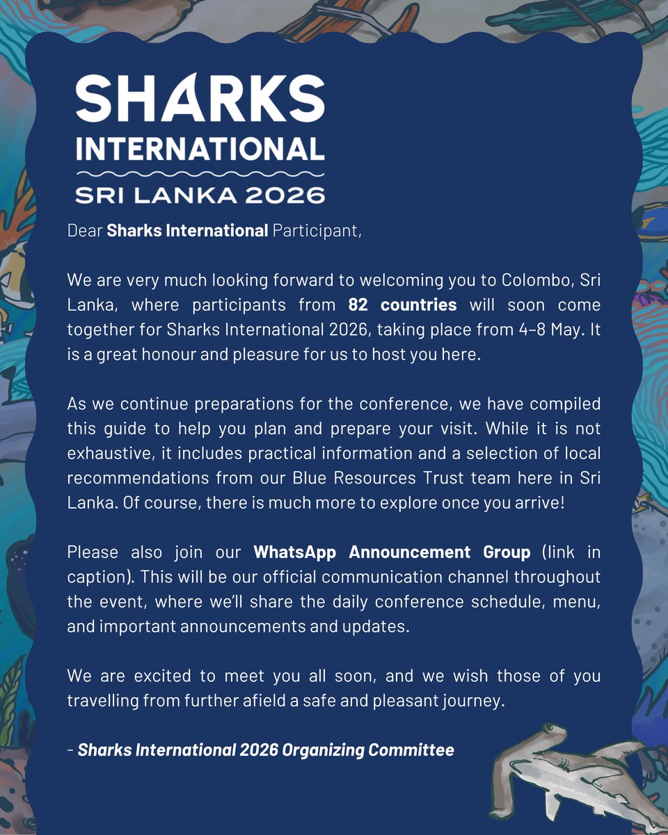 Sharks International 2026 tweet media