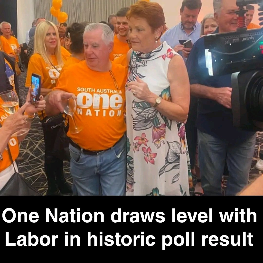 Pauline Hanson’s One Nation has matched the Australian Labor Party on a 27% primary vote for the first time in Sky News Pulse history.

The result signals a major shift in voter sentiment, intensifying competition across Australia’s political landscape.

#australianews