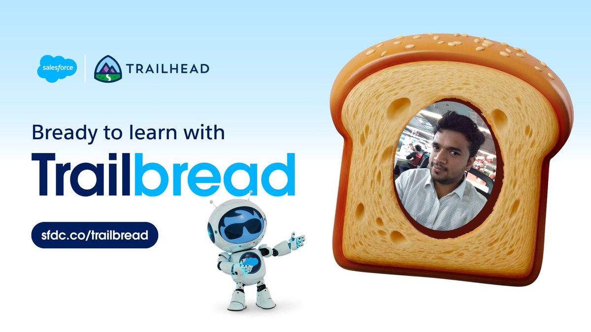 baba91s's tweet image. I had a blast! #Trailhead #Trailbread #Trailbread
.📈📷@trailhead railhead #salesforce #trailbread