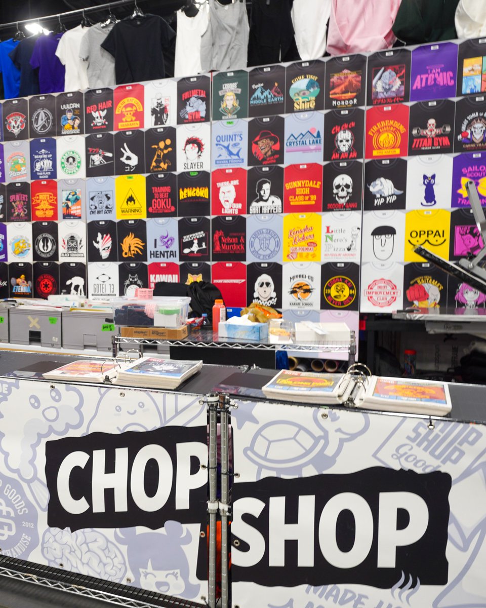 Calgaryexpo's tweet image. As you shop your way through the weekend, be sure to show some love to a few of the exhibitors who’ve been with us since day one:

Toy Traders — 124
Chop Shop Goods — 240, 736
Rawry and Pohly — 338, 1329
Only Posters — 1328
Tubbz — 640, 642
Comic Book Frontier — 234

#Calgary