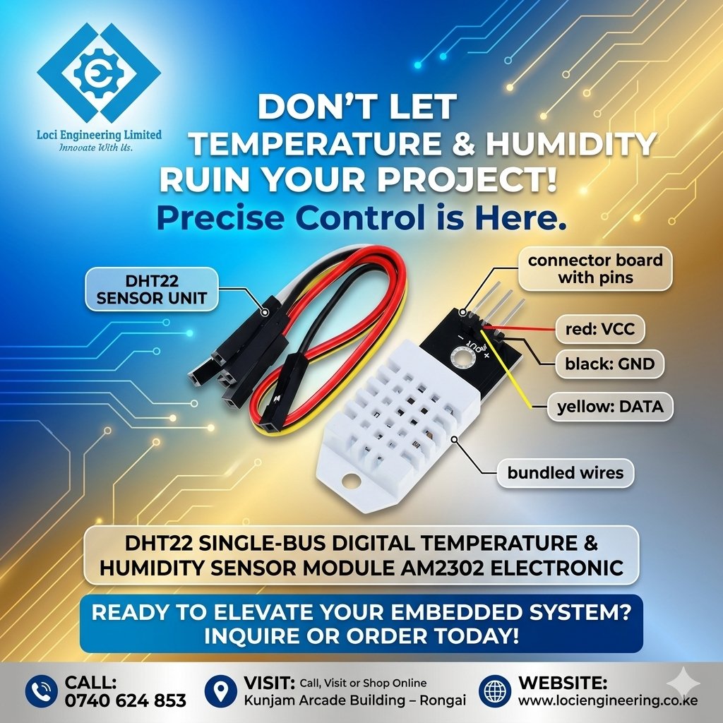 LOCIENG78761's tweet image. Learn precise sensing with the DHT22 AM2302 Temperature &amp;amp; Humidity Sensor Module — perfect for students to explore data monitoring, calibration, and building reliable weather or smart home projects. Start measuring and level up your skills!

#STEMEducation #ElectronicsLearning