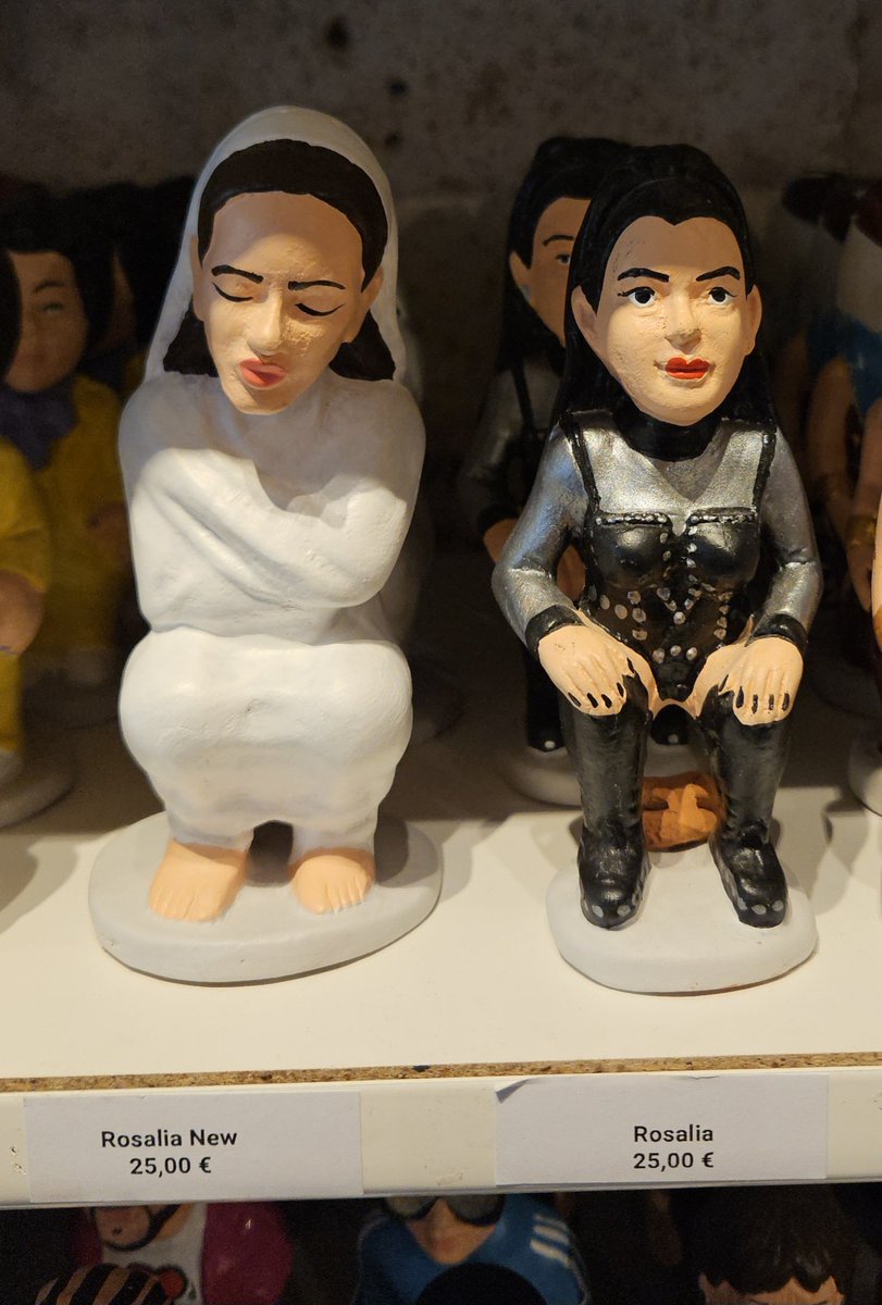 the rosalía stuff i actually got in barcelona...and the rosalía stuff i regret not getting