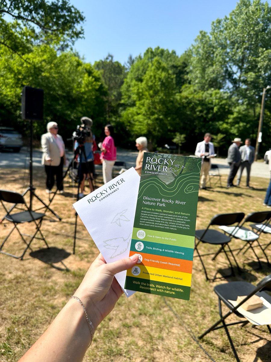 SmartAdAgency's tweet photo. From concept to community 💛🌿

We loved being on site with Rocky River Conservancy, celebrating Rocky River Nature Park. Seeing our branding come to life made it even more meaningful. ✨

864.224.6002 | https://t.co/LkUSHbktvr

#SmartMarketingAdAgency #AndersonSC #Branding https://t.co/OS4tEpM0SB