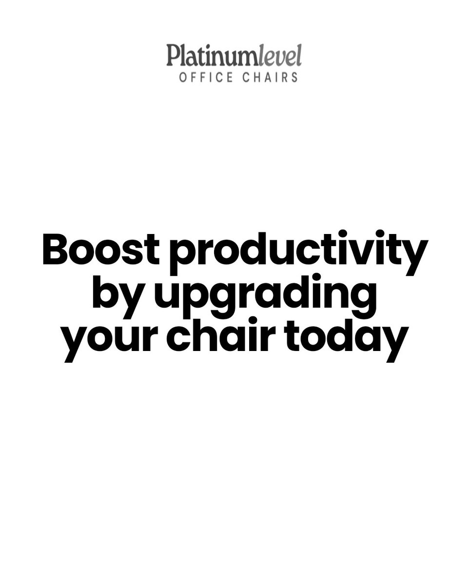 platinmlvl's tweet image. Struggling to stay focused at your desk? A premium chair supports your posture, reduces fatigue, and boosts productivity so you power through your workday without slowing down.

platinum-level.com platinum-level.com #officechair #homeoffice
