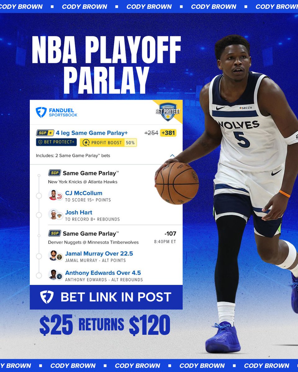 Cody Brown Bets tweet media