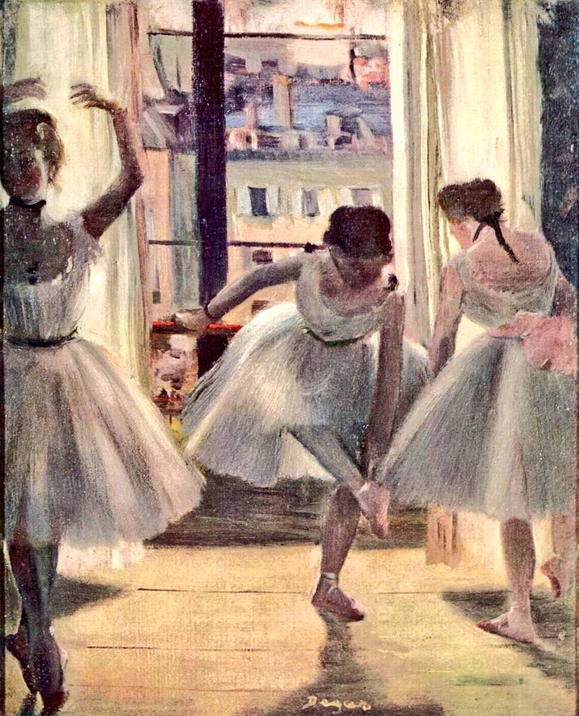 impression_ists's tweet image. Three Dancers by Degas