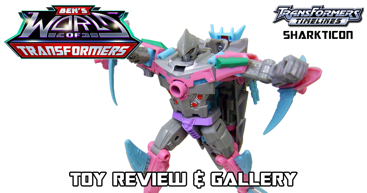 BWTF_Ben's tweet photo. Retro Review: In what is one of the most natural redecos ever, #Botcon used the #Transformers Energon Sharkticon figure to make...Sharkticons!  Check out my restored review here - https://t.co/nY2Mbkz1OZ #Transformers #actionfigures #toys #Hasbro https://t.co/hEmoa3QHeH