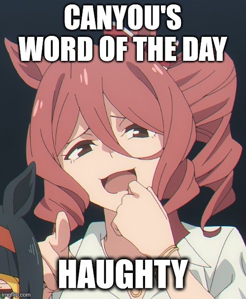 Valkyrie_Fleur's tweet photo. Arrogantly superior and disdainful 

🤭😏🐴💢

Haughty anime girls are super hot, but generally in real life arrogant and dismissive people are just annoying.  I think a lot of things people find hot only work in idealized scenarios 💕🐴💭 https://t.co/mWGiSQvek0