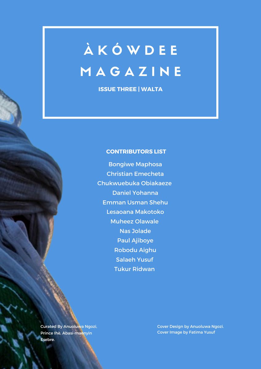 AKOWDEE MAGAZINE & PRESS tweet media