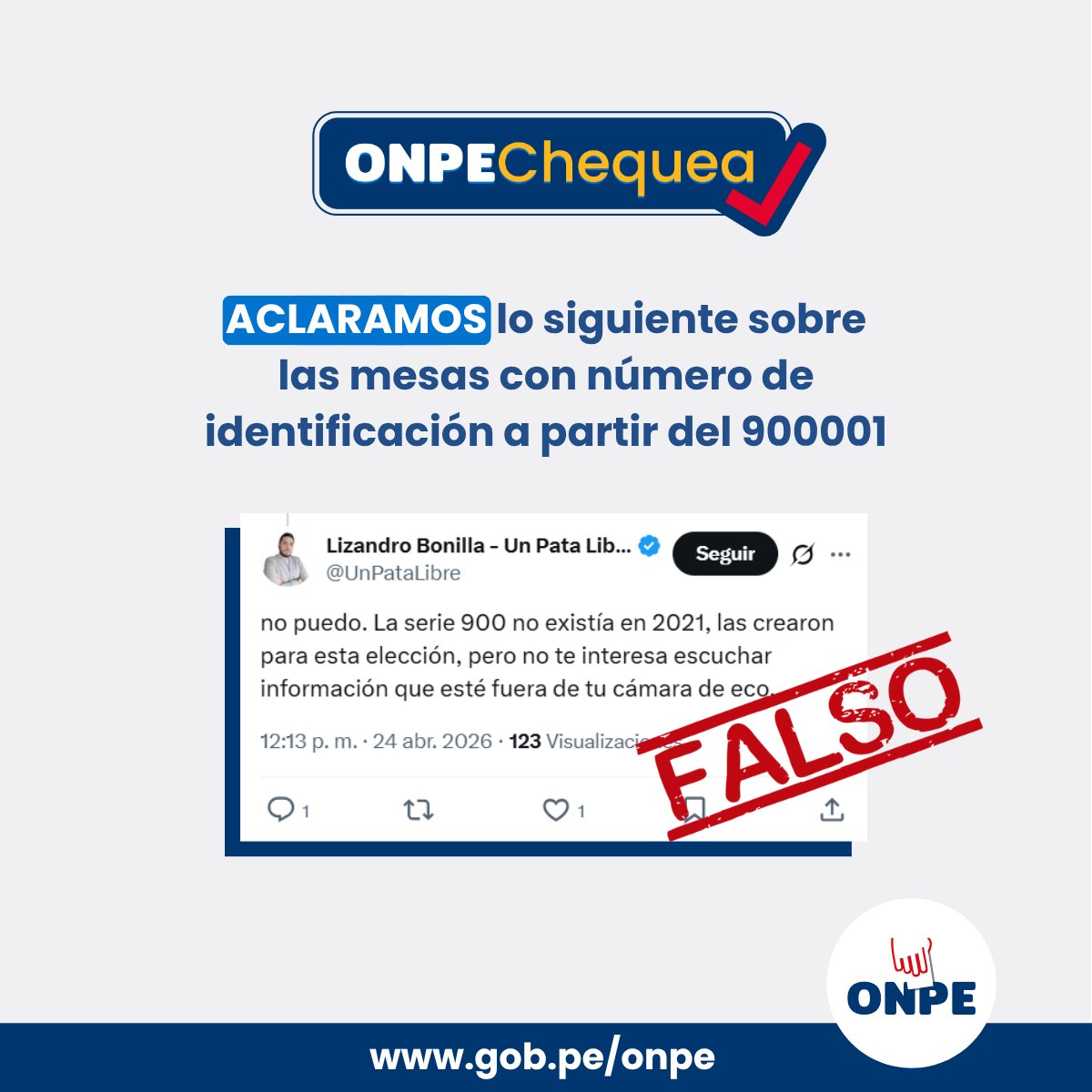 ONPE tweet media