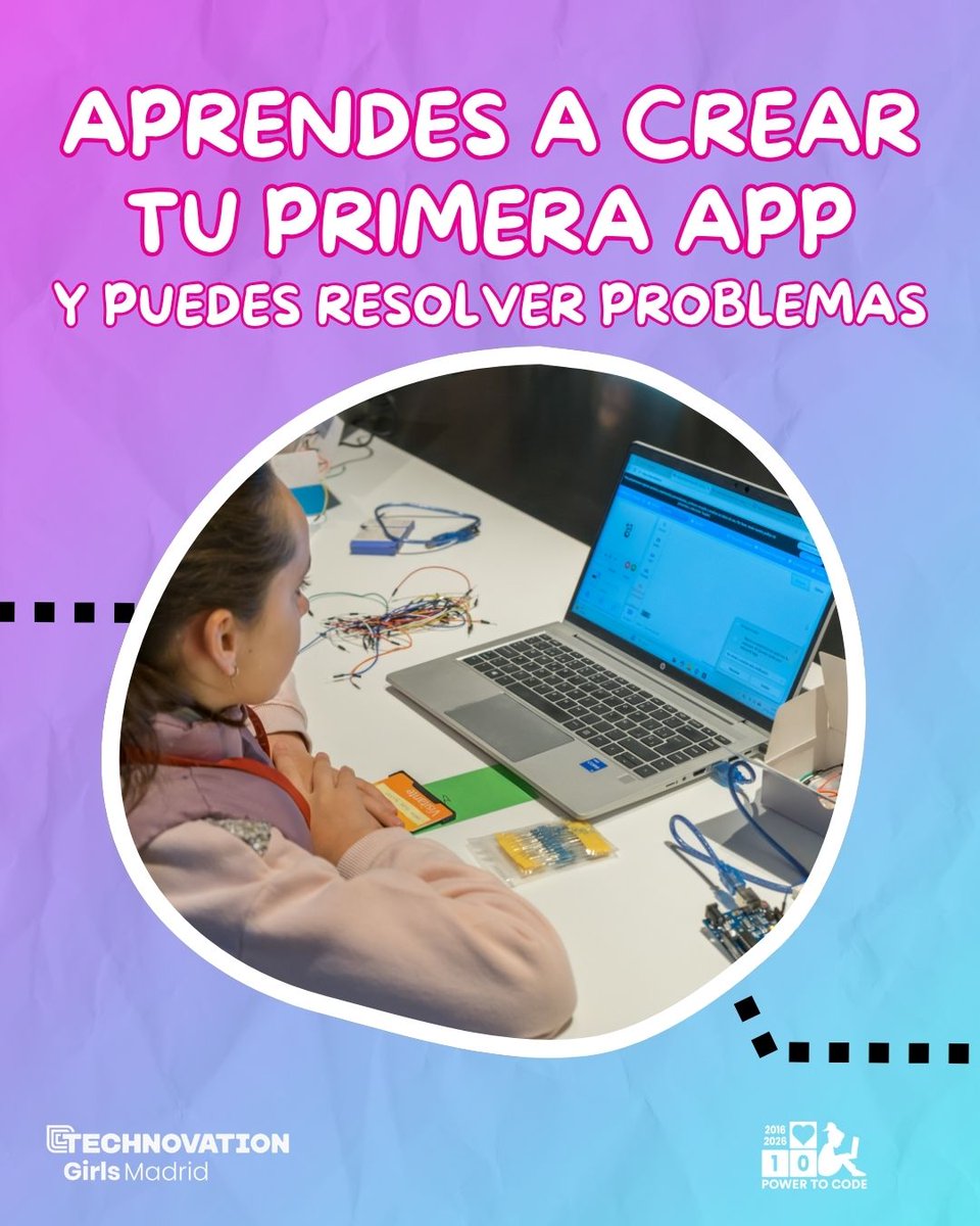TechnovationMad's tweet image. 💜✨ Tu camino no termina aquí

Technovation no es el final: es el comienzo 🚀
Aprendes, creas y conectas… y luego llegan nuevas oportunidades en Alumnae.

Porque si participas, formas parte de algo que sigue creciendo contigo 💫
#TechnovationGirlsMadrid #GirlsInTech #STEM