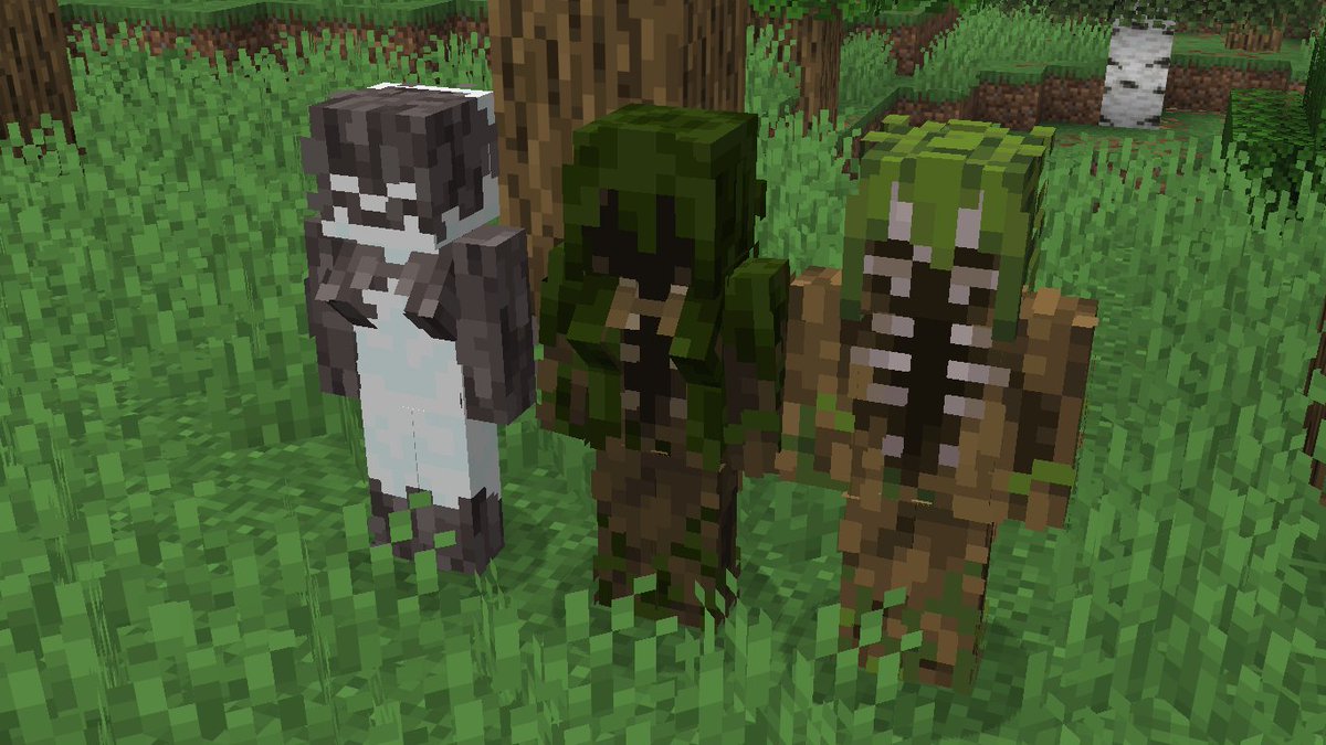 KomradMCNuggets's tweet image. worked on a 26.1 update on a minecraft resource pack

#minecraft #anthro