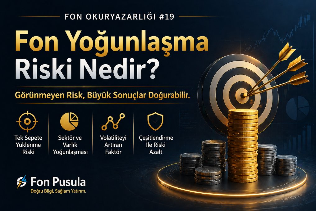FonPusula's tweet image. Fon Okuryazarlığı #19 | Fon Yoğunlaşma Riski Nedir?

Selamlar herkese!

Bugün biraz "yumurtaları aynı sepete koyma" meselesinin teknik tarafına, yani #Fon Yoğunlaşma Riski konusuna girelim istiyorum. Bu işin sadece "çeşitlendirme iyidir" demekten çok daha fazlası olduğunu