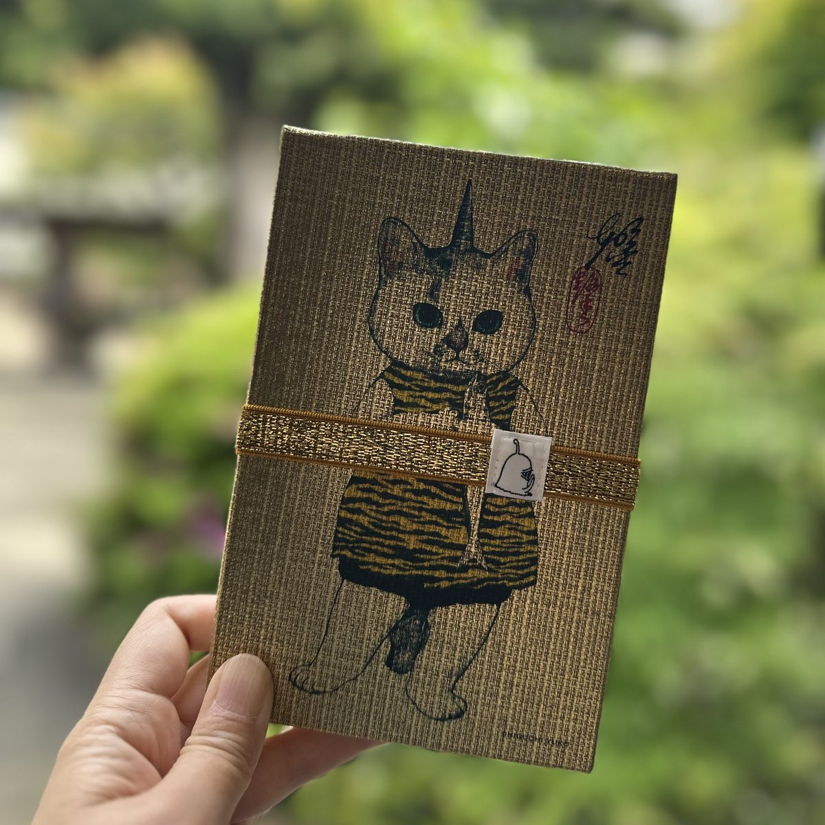 わたしも鳩森八幡神社さんでヒグチユウコさんの絵の御朱印をいただい