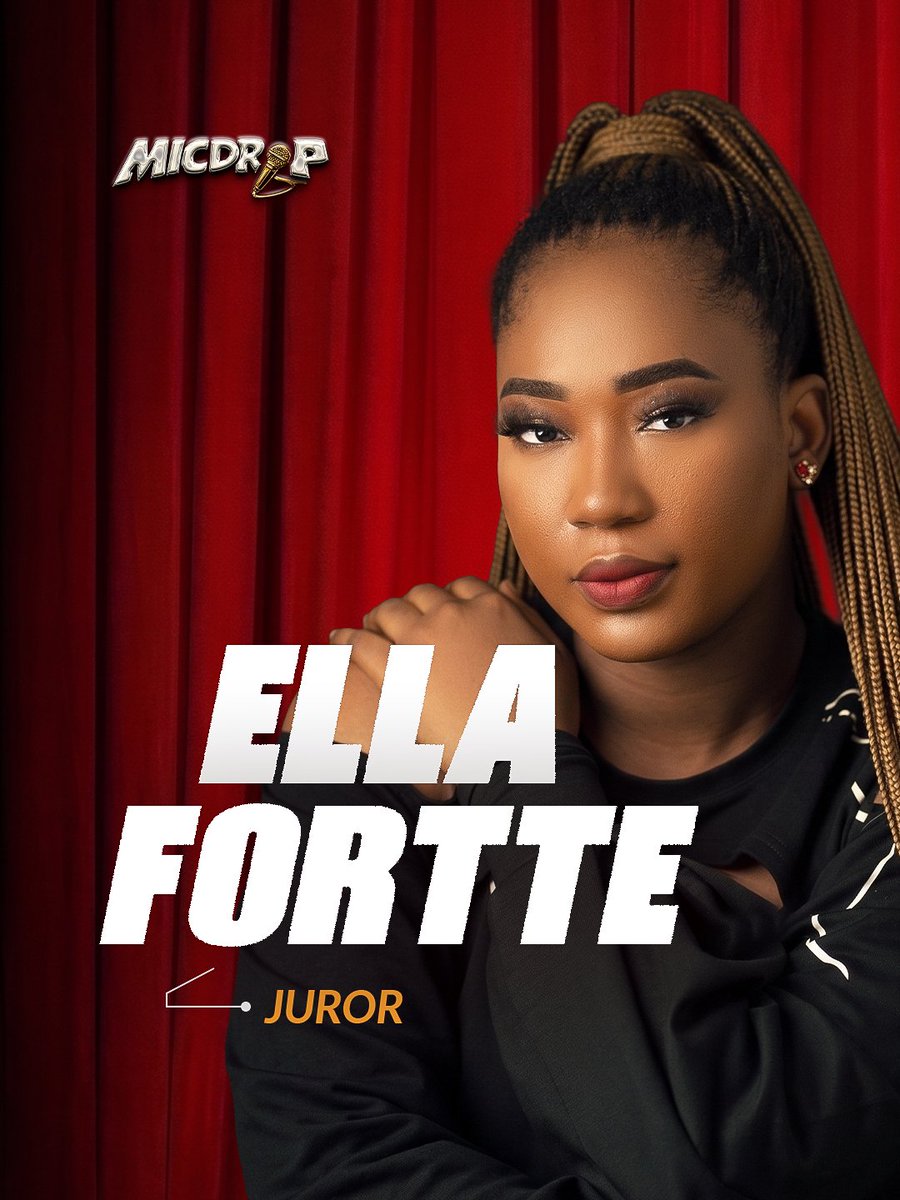 micdropglobal's tweet photo. Joining the Mic Drop Top 50 Jury is @EllaFortte. Her forte is spotting unique talent. ๐โจ
Welcome aboard! ๐ฅ
#mymicdropentry #micdroplive #micdrop๐ค #spokenwordpoetry #top50 https://t.co/sMVjw7hF2N