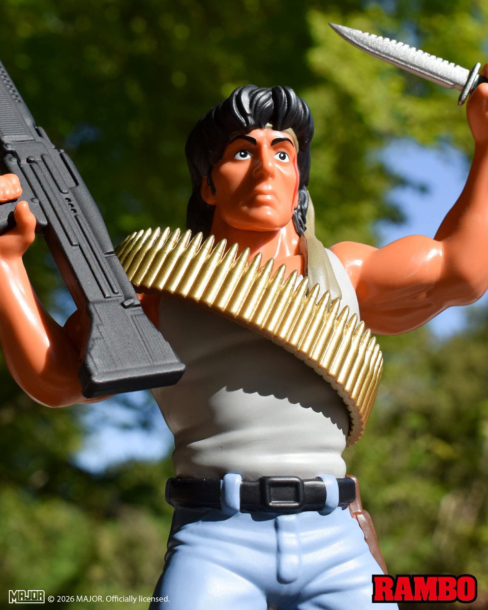 CollectMajor's tweet image. Get your officially licensed John Rambo Big Rubber Guy from CollectMajor.com
now!

#Rambo 
#CollectMajor