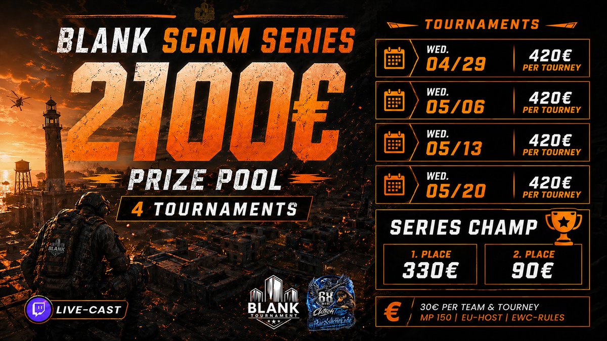 blank tournament. tweet media