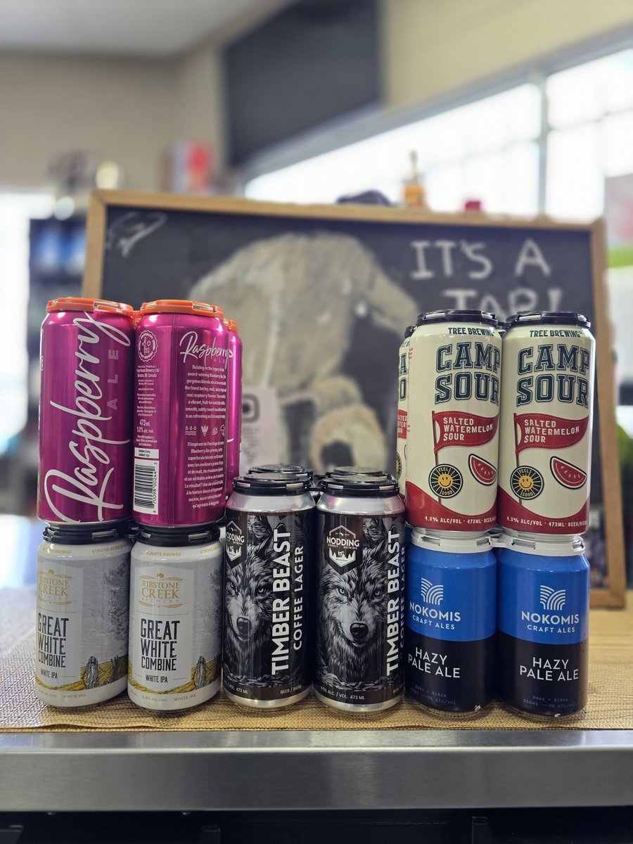 Tracksidebeer's tweet photo. Join us today between 2-4pm for our Saturday Tasting! Sample all 5 of these beer for only two bucks. You may even find a new favorite 😍  see you this afternoon https://t.co/8Sf45vEIWW