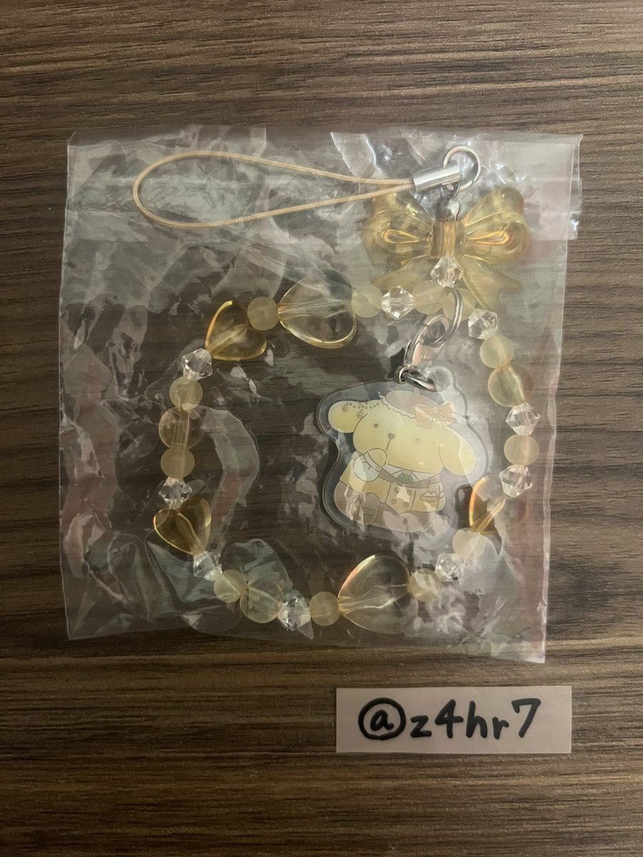 z4hr7's tweet photo. サンリオキャラクターズ きらきらビーズチャーム ガチャガチャ 交換

【譲】 ポムポムプリン

【求】 クロミ  マイメロディ

郵送希望📮
お気軽によろしくお願いいたします ·͜· https://t.co/z1jOyMY626