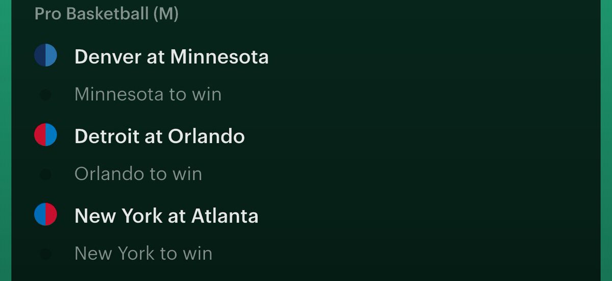 Alex__Monaco's tweet photo. NBA Saturday Picks:
🪄Magic
🗽Knicks
🐺Wolves
Parlay pays around +650
#NBAPlayoffs #PlayoffPicks https://t.co/mfixZBBawo
