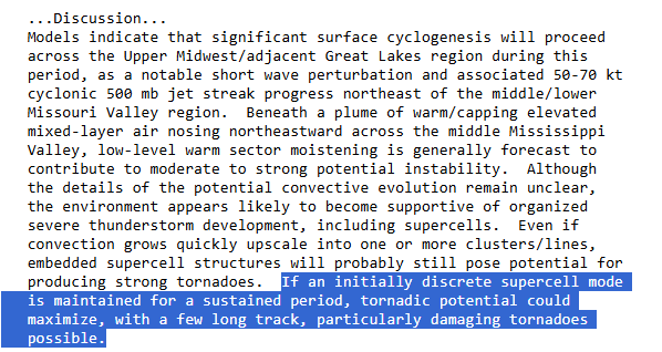 The SPC day 3 outlook afternoon update comes out in a little over 2 ...