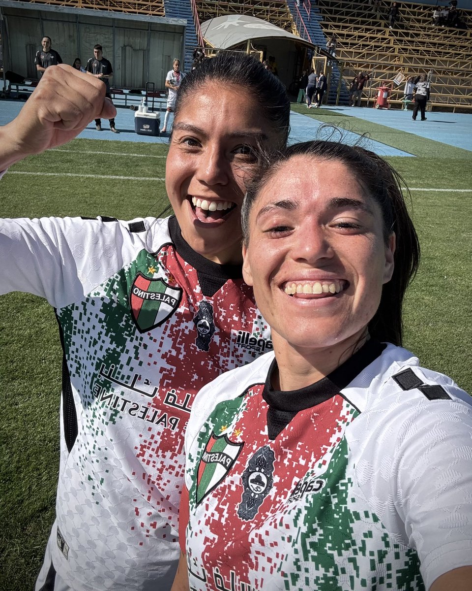 CDPalestinoFem's tweet photo. LA DUPLA GOLEADORA ⚽️⚽️

#LigaFemenina • #TodoUnPueblo 🇵🇸 https://t.co/keuM6hqR0c